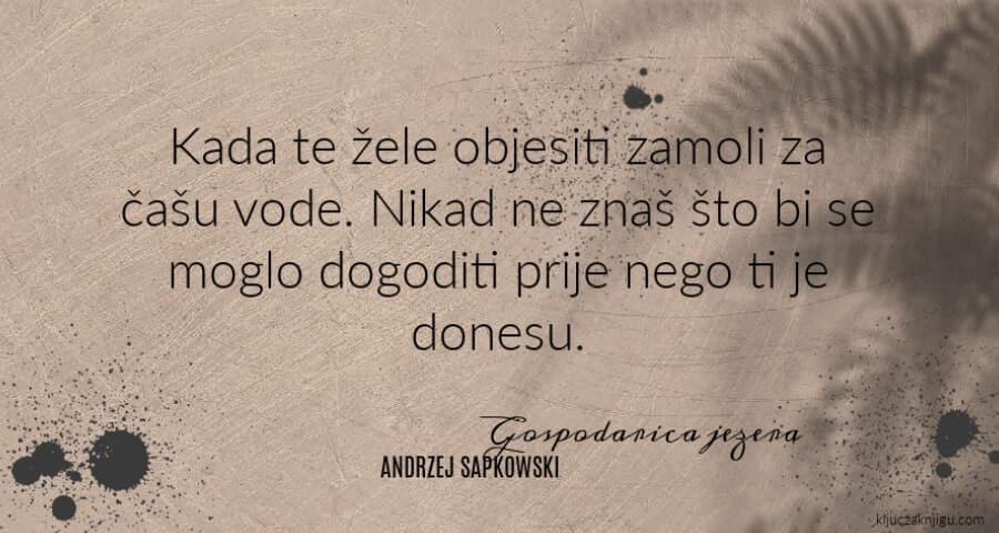 Andrzej Sapkowski Gospodarica jezera Saga o Vješcu